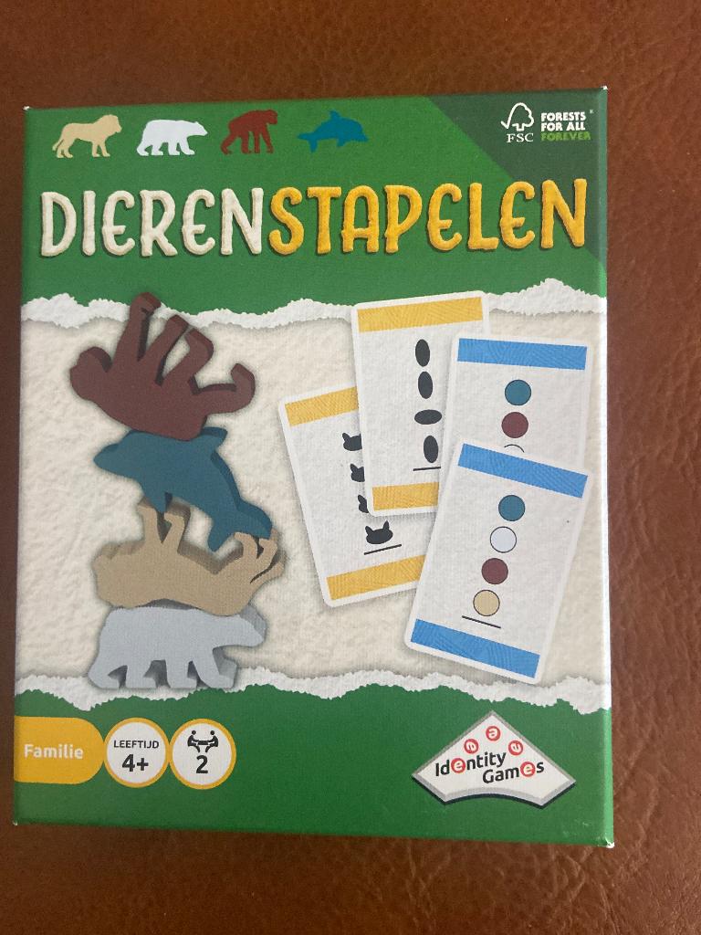 Spel dieren stapelen, Envoi, Comme neuf