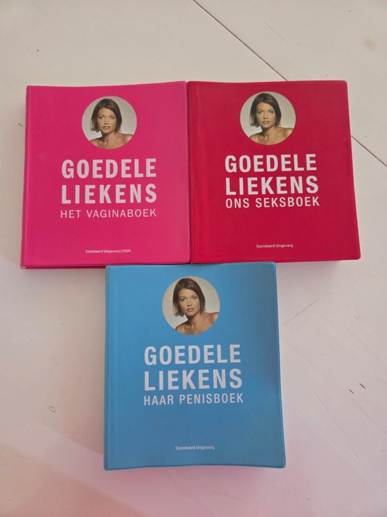 Ons seksboek/Het vaginaboek/Haar penisboek (Goedele Liekens), Boeken, Ophalen of Verzenden, Goedele Liekens