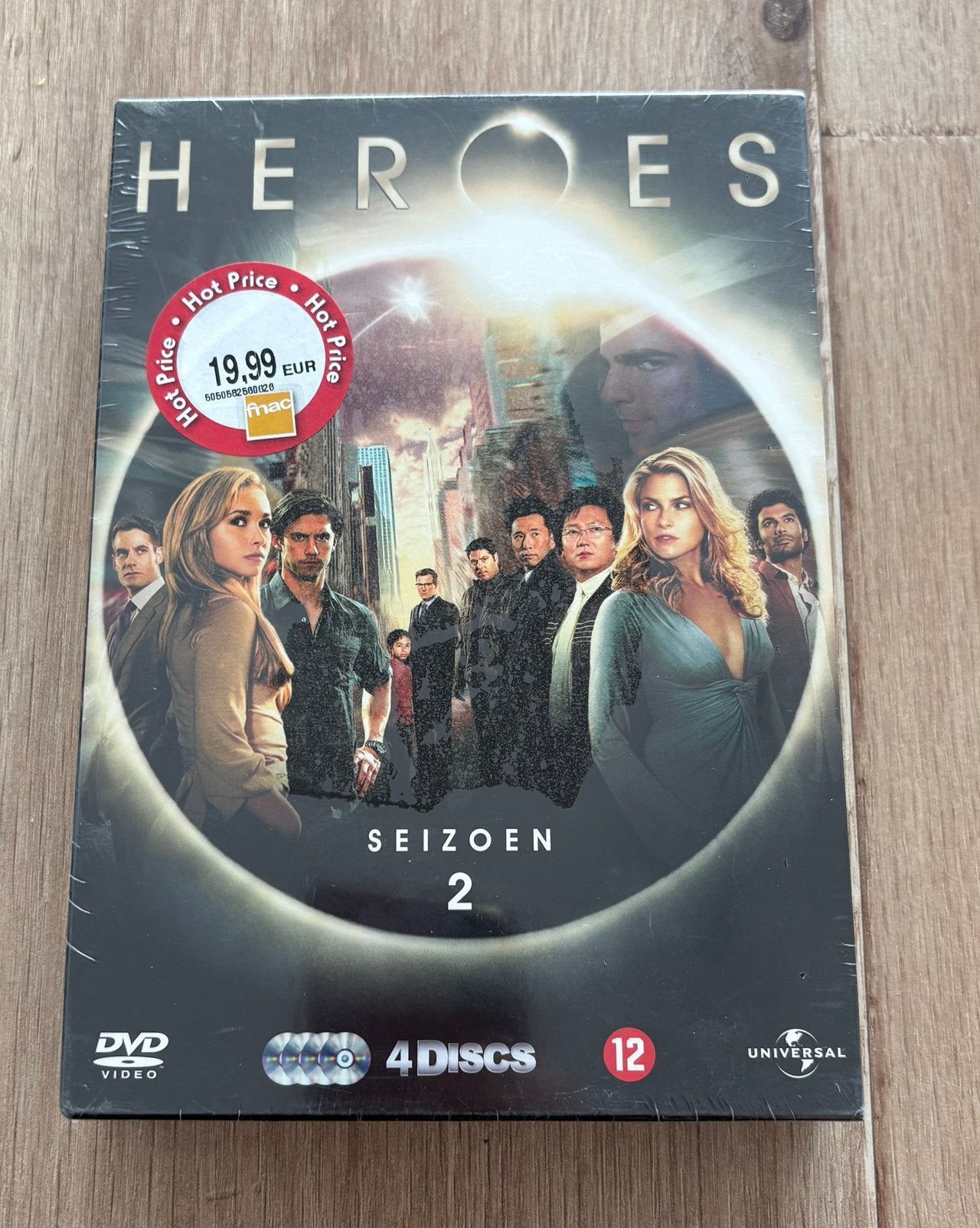 Dvd serie Heroes seizoen 2, CD & DVD, DVD | TV & Séries télévisées, Anglais, Saison 2, Néerlandais, Science-Fiction et Fantasy