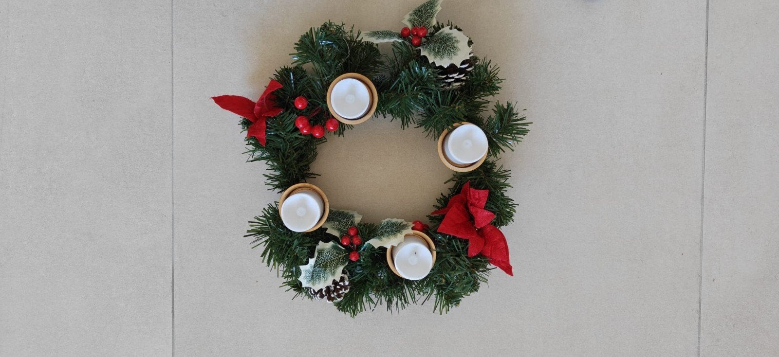 Adventskrans, Diversen, Ophalen of Verzenden, Zo goed als nieuw