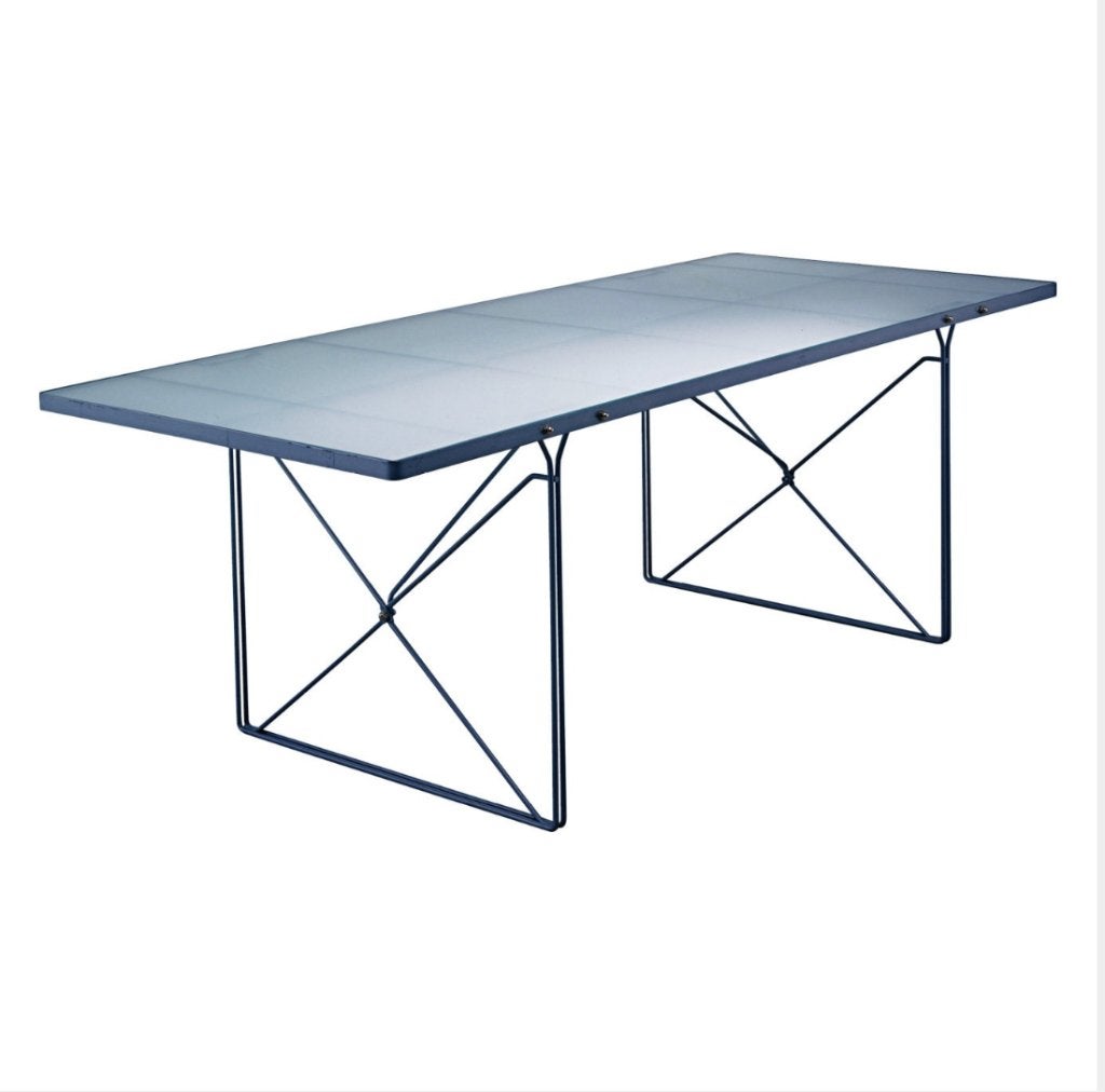 Table MOMENT par Niels Gammelgaard pour IKEA, Maison & Meubles, Tables | Tables à manger, Vintage design, Verre, Enlèvement, Utilisé