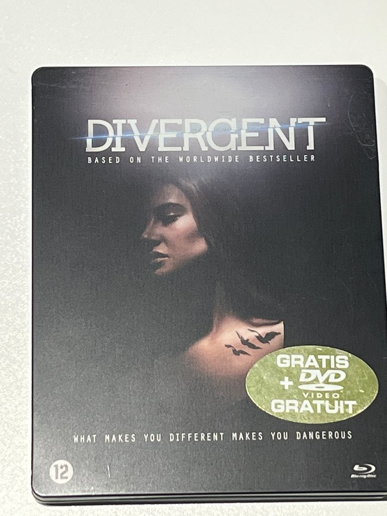 Divergent blu-ray + DVD (Steelbox), Cd's en Dvd's, Nederlands, Film, Science Fiction en Fantasy, Ophalen of Verzenden