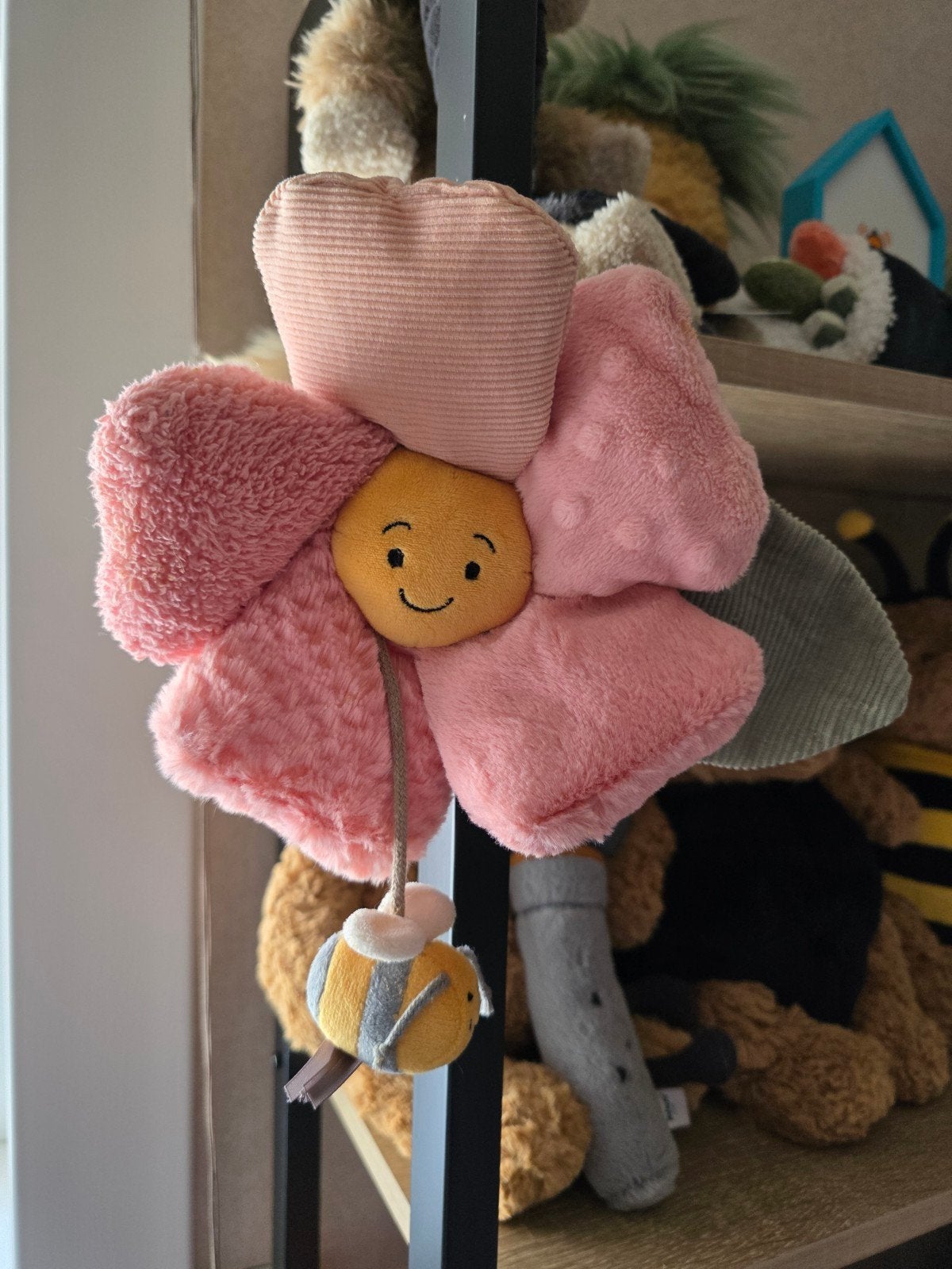 Fleur de méduse avec abeille, Collections, Ours & Peluches, Enlèvement ou Envoi