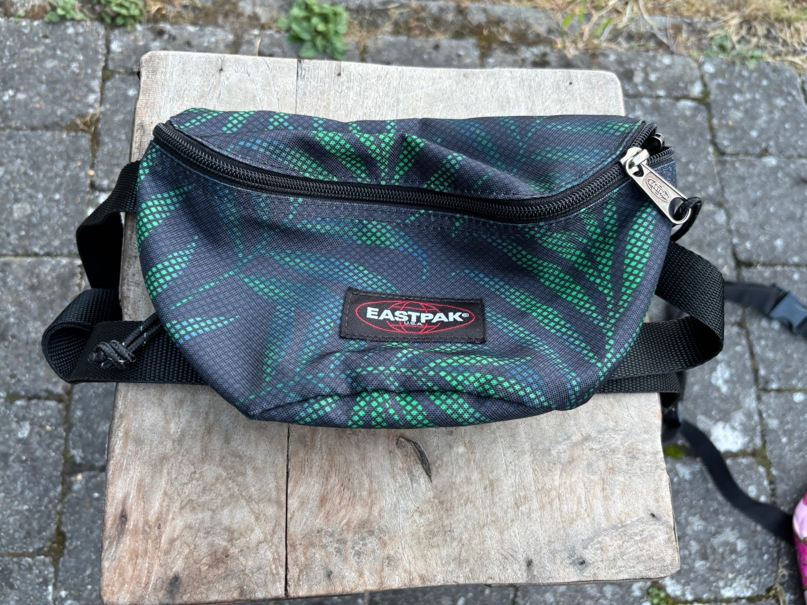 Heuptasje merk Eastpak, Ophalen of Verzenden, Gebruikt, Groen