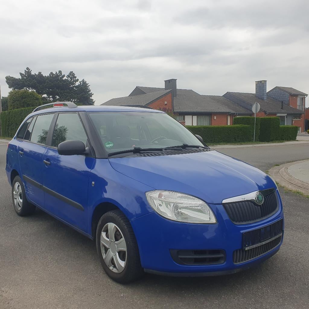 Skoda fabia, Auto's, Stof, Blauw, 1198 cc, Particulier