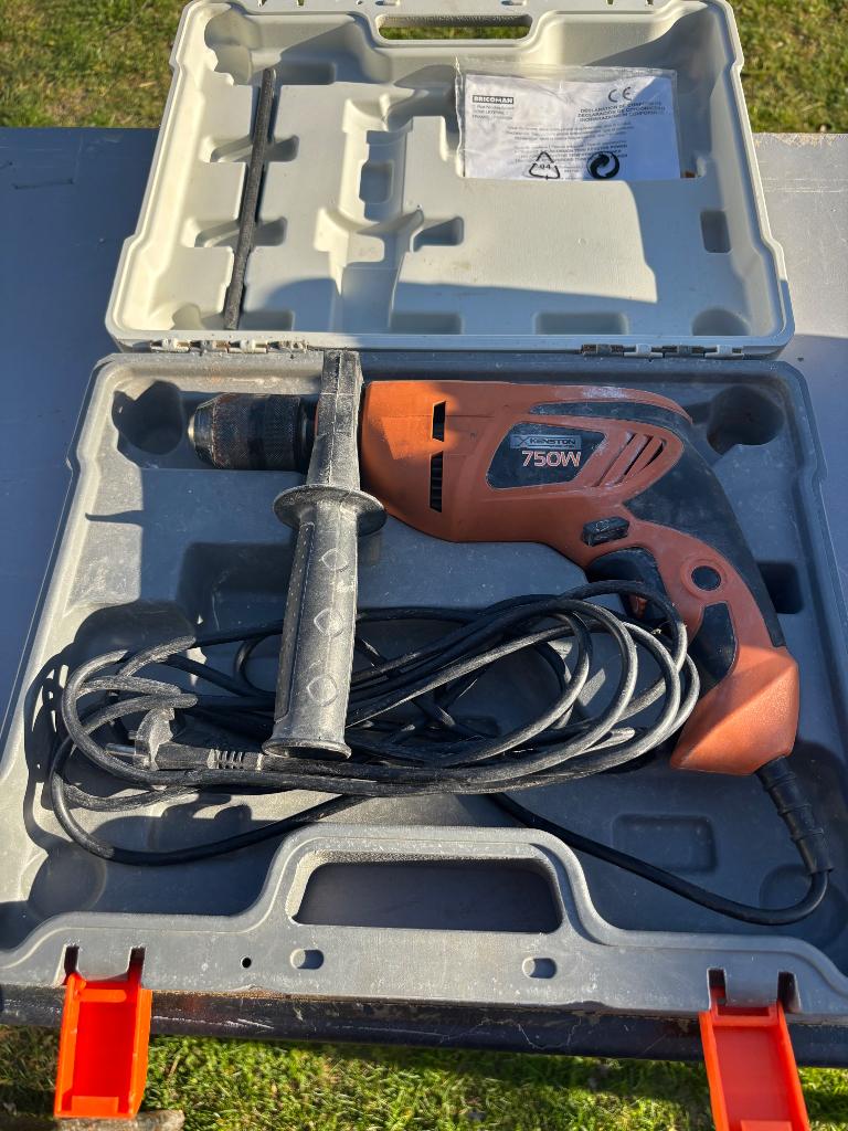 Handgereedschap multitool, schuurmachine, boor, luchtblazer, Ophalen