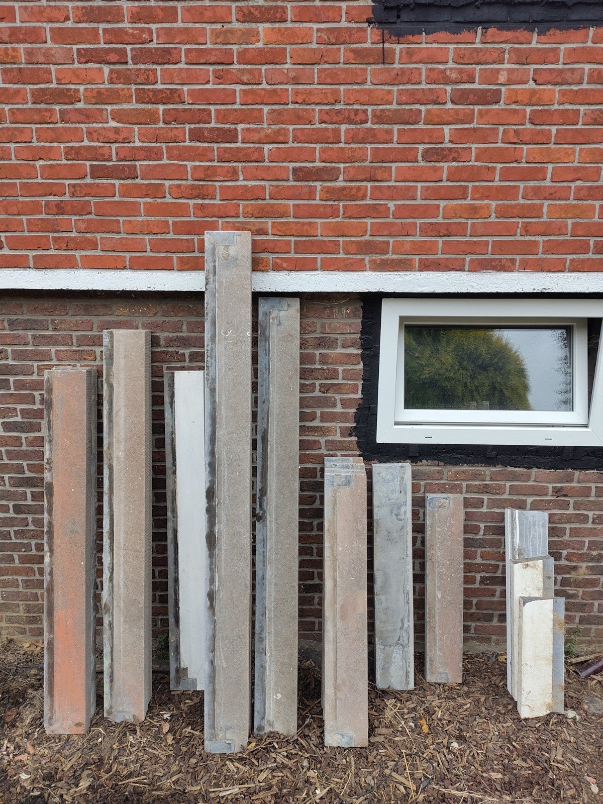 Lot Dorpel Belgian blue stone Arduin 13st 190-80*16*5.5cm, Enlèvement