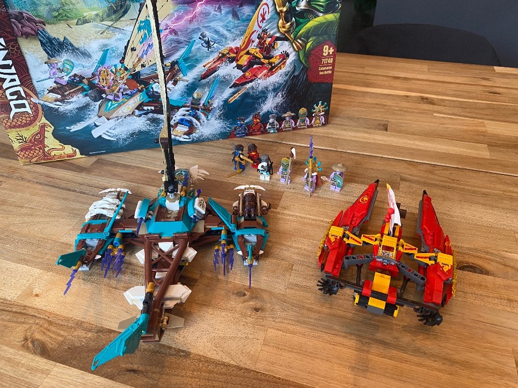 Lego Ninjago - catamaran sea battle, Lego, Ensemble complet, Comme neuf, Enlèvement