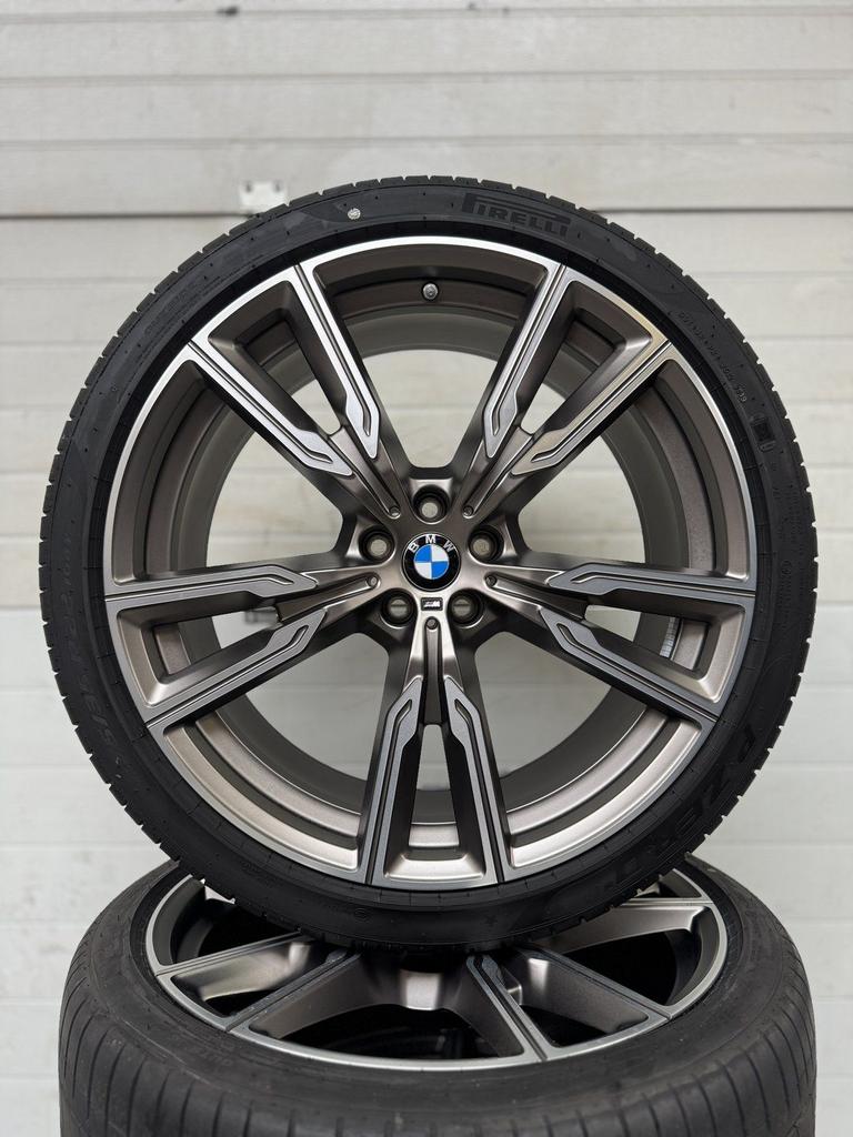 DEMO 22’’ BMW X5 X6 G05 G06 VELGEN ZOMERBANDEN ORIG SET TPMS, Pneus et Jantes, Véhicule de tourisme, -, Autres dimensions
