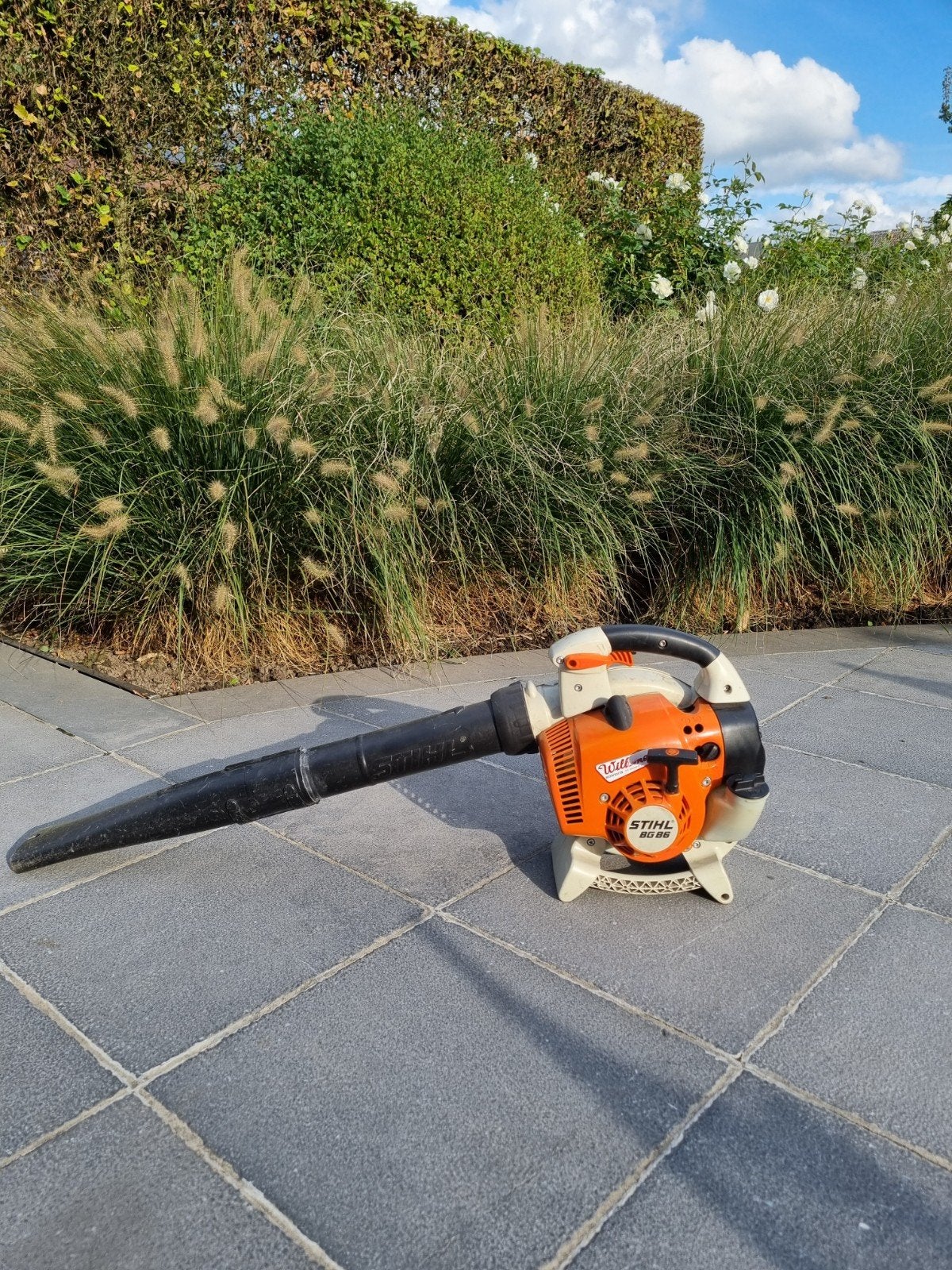 bladblazer stihl, Tuin en Terras, Ophalen, Benzine