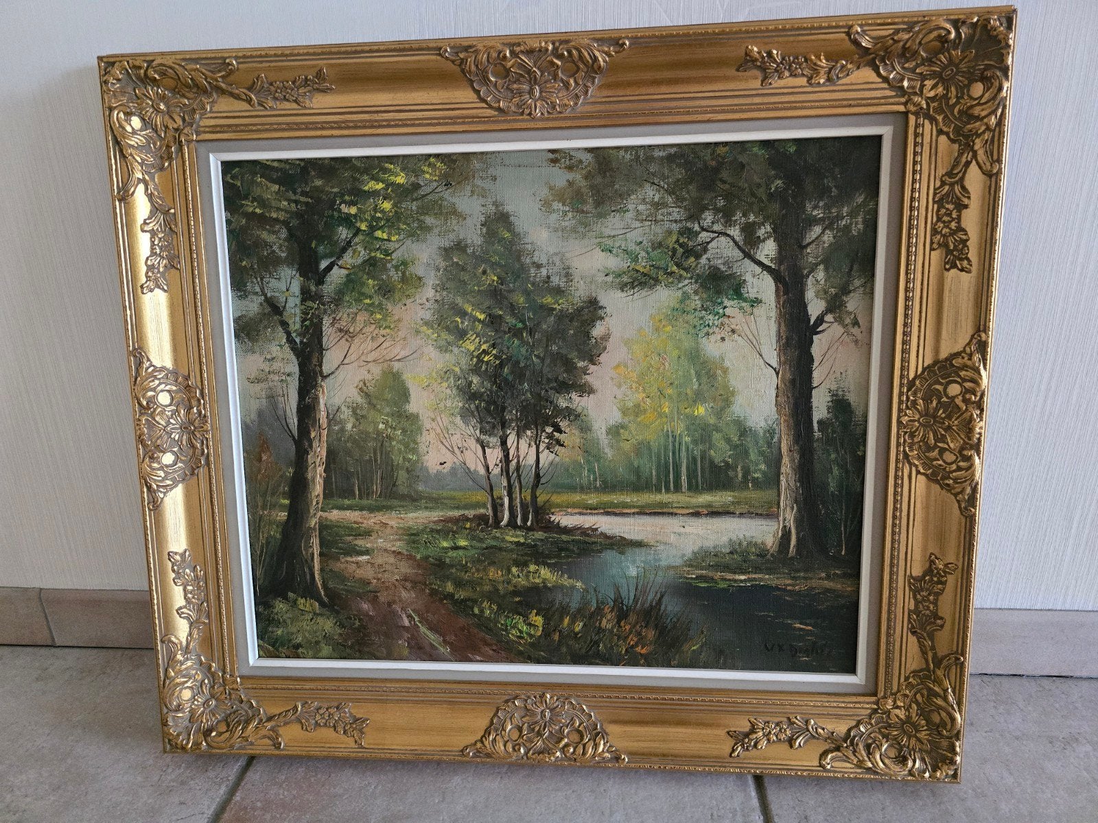 Schilderij 3, Ophalen