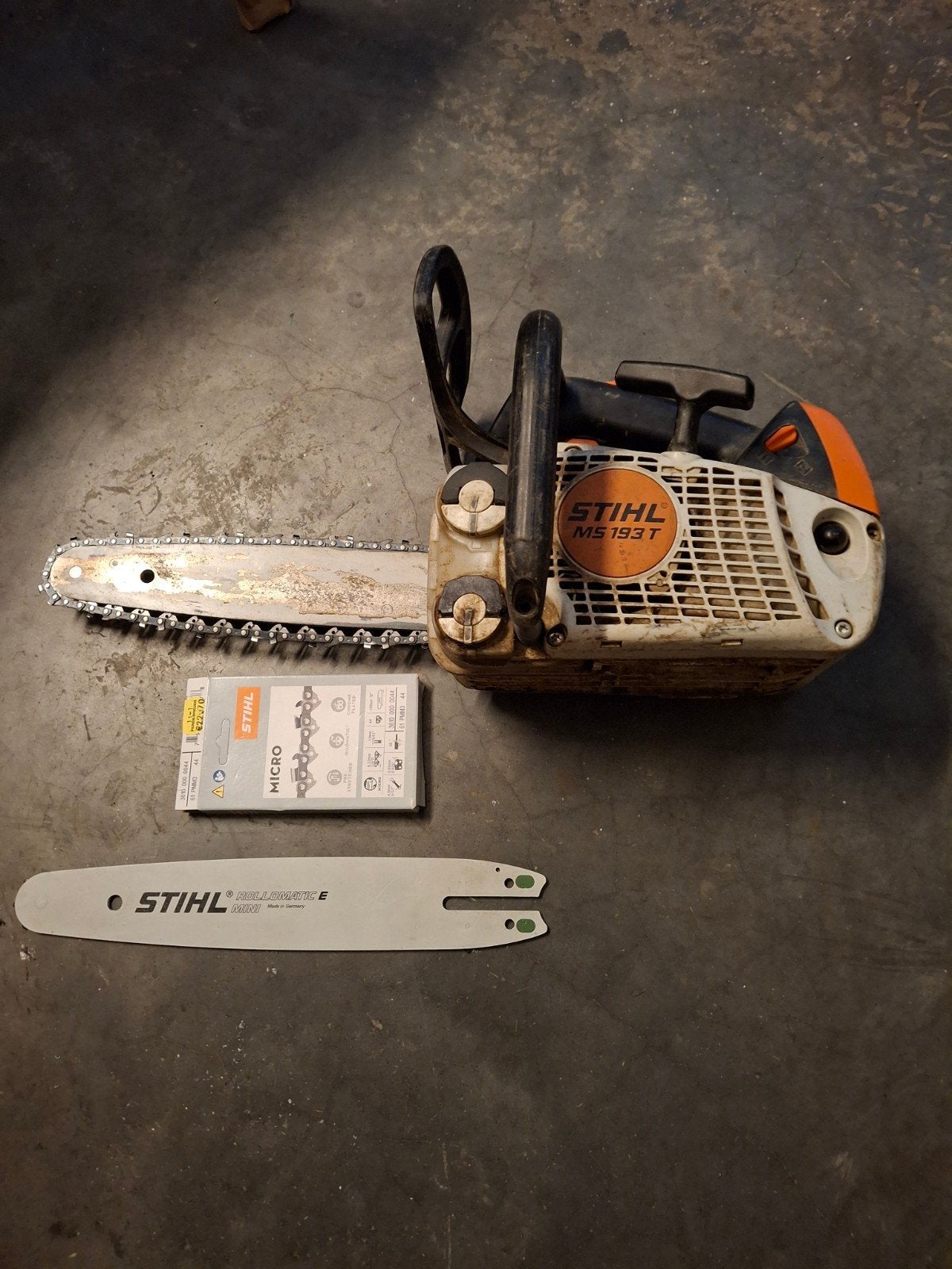 Stihl MS 193T, 30 à 50 cm, Enlèvement, Essence, STIHL