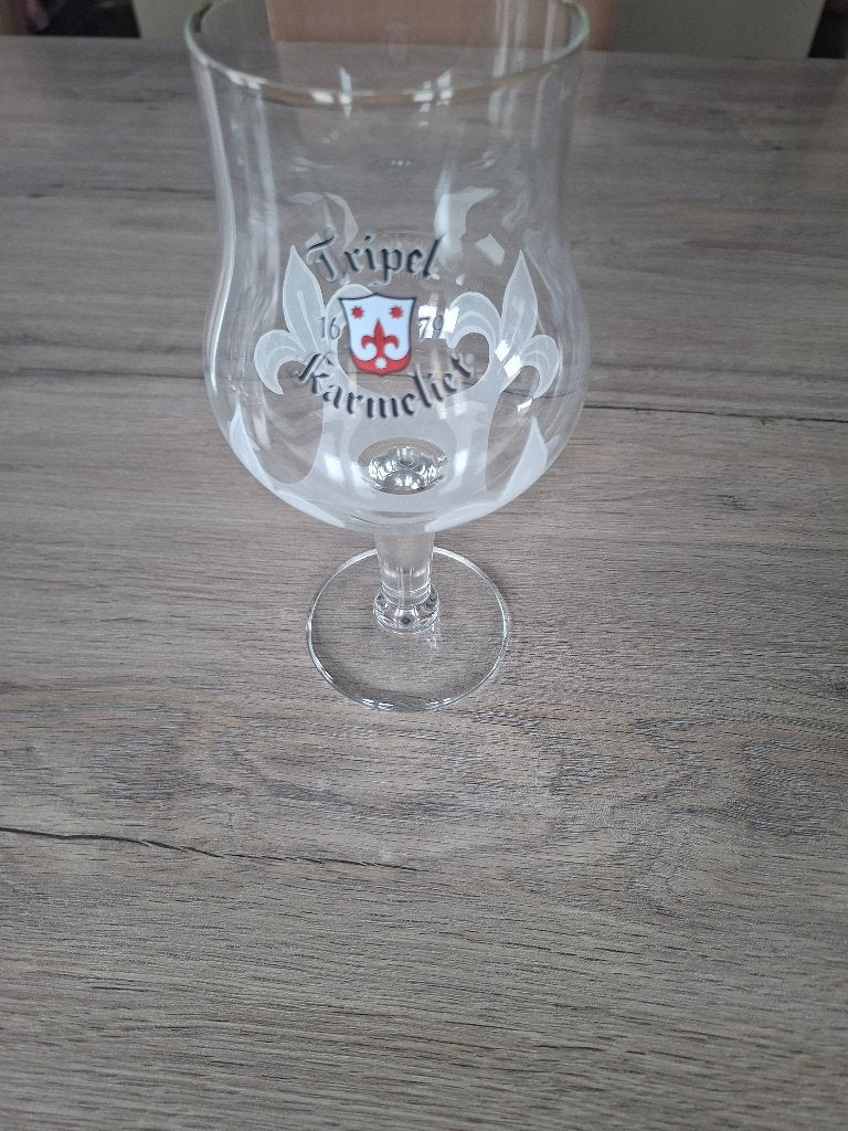 Karmeliet glas, Enlèvement, Comme neuf, Verre à bière