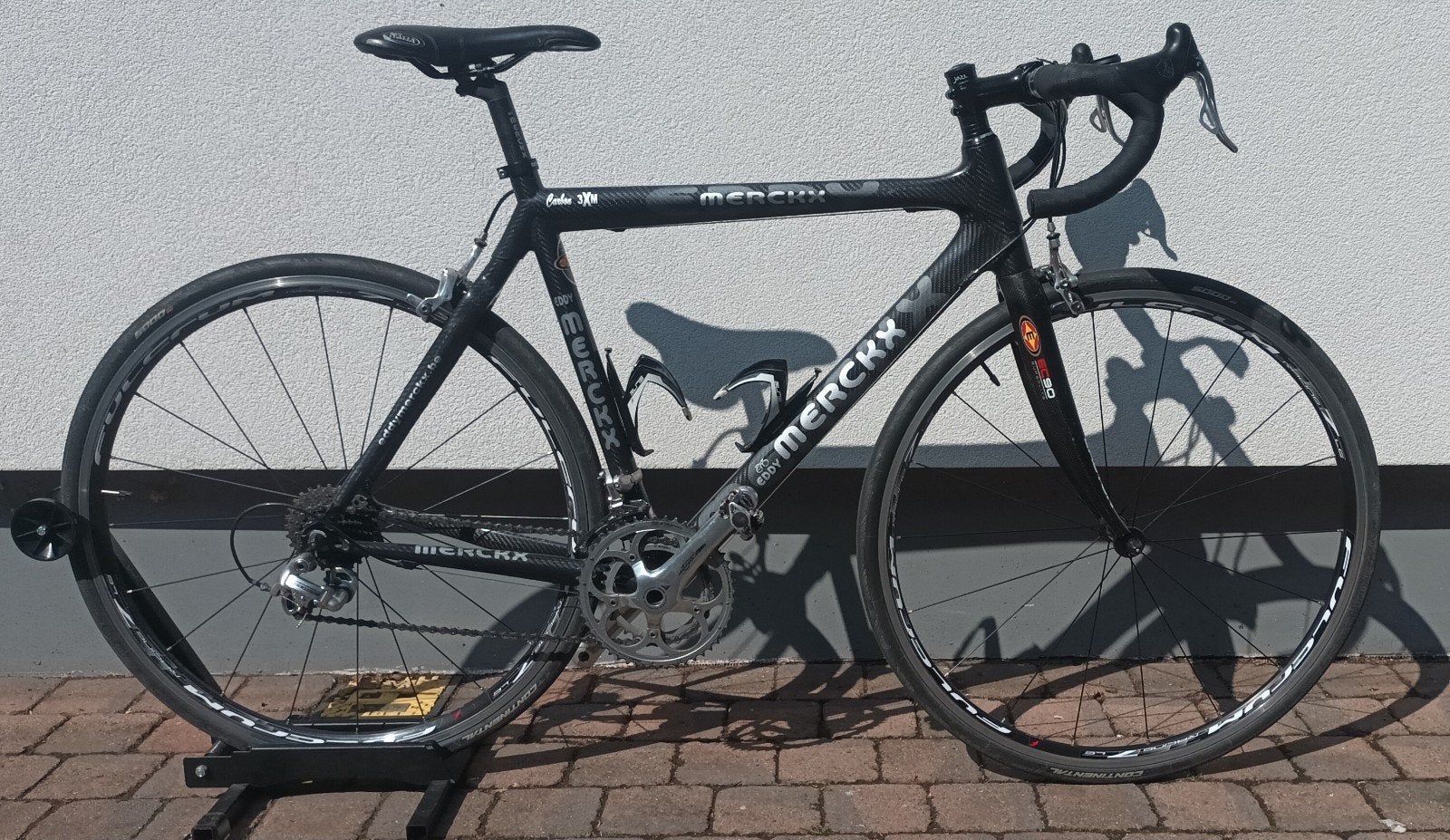Eddy Merckx 3XM, Enlèvement, Carbone