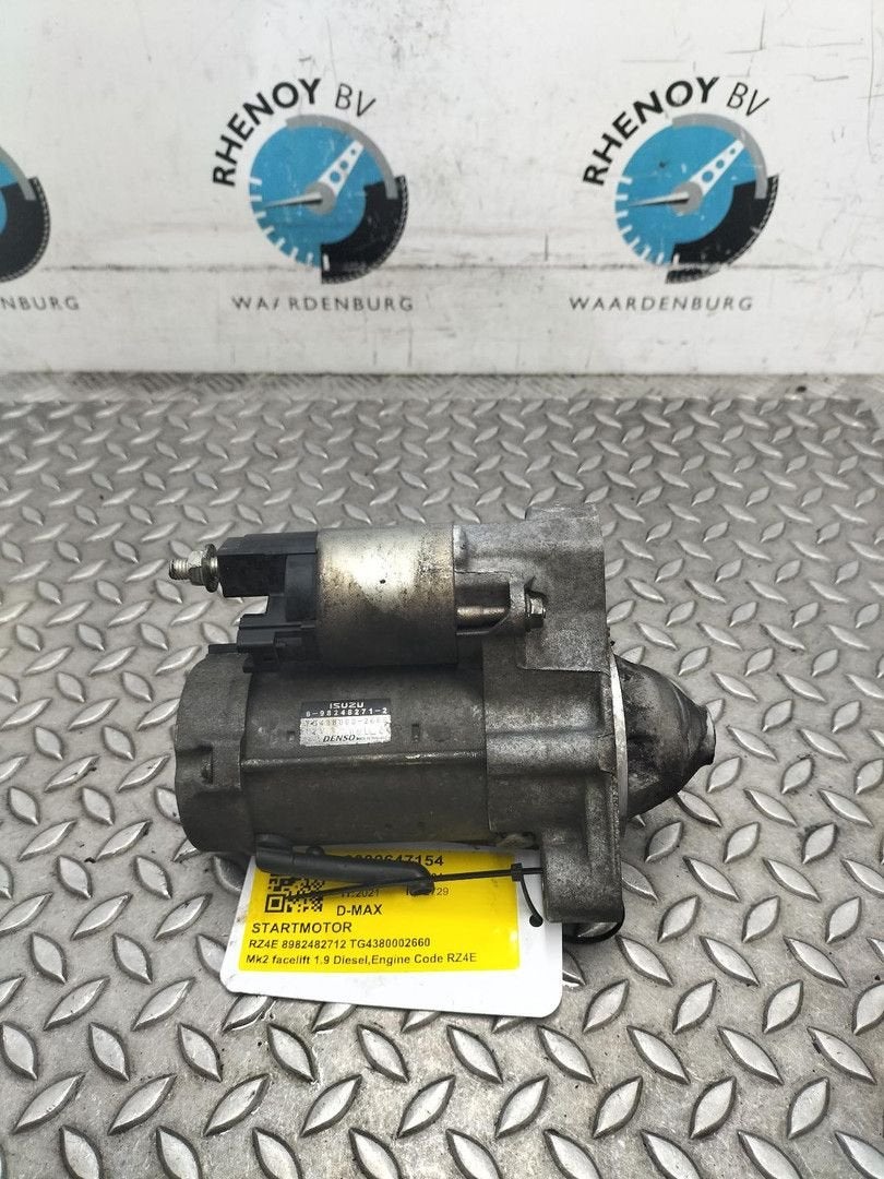 ISUZU D-MAX STARTMOTOR 8982482712 2021, Auto-onderdelen, Ophalen of Verzenden, Gebruikt, ARN erkend