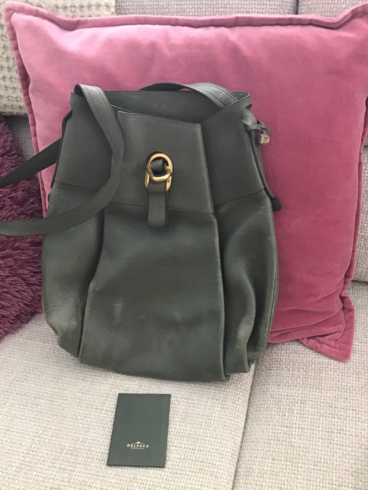 Handtas Delvaux model FAUST, Handtassen en Accessoires, Ophalen, Gebruikt, Overige merken