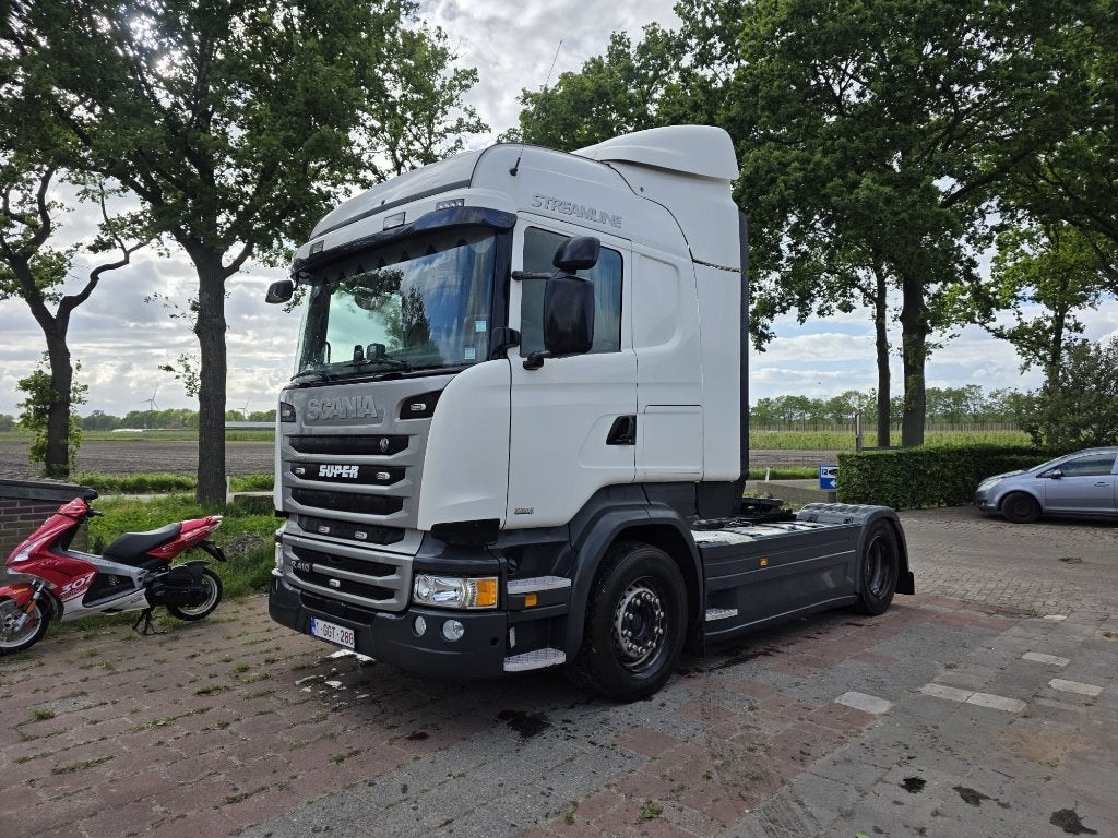 Scania 2016 R410 LA 4X2 MNA, Auto's, Automaat, Achterwielaandrijving, Euro 6, Scania