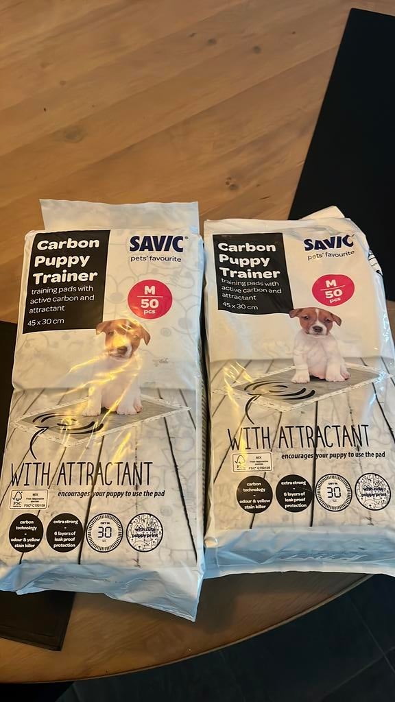 Puppy trainingpads, Ophalen, Nieuw