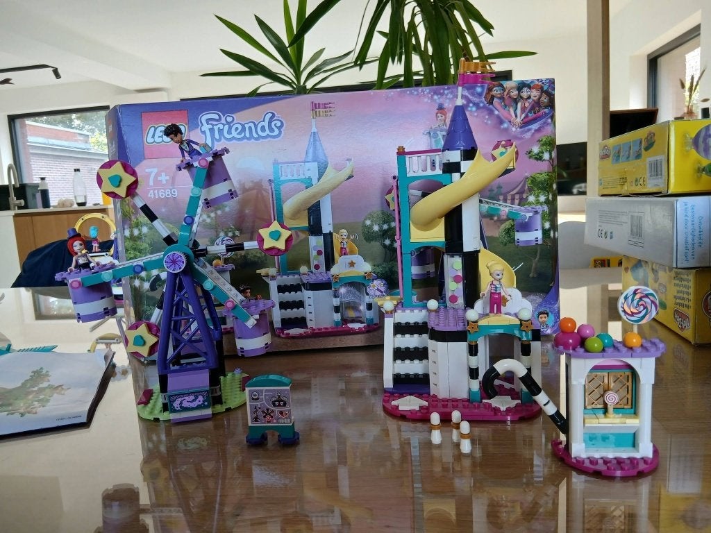 Lego friends 41689 kermis: 35 euro COMPLEET, Kinderen en Baby's, Ophalen, Lego, Friends, Zo goed als nieuw