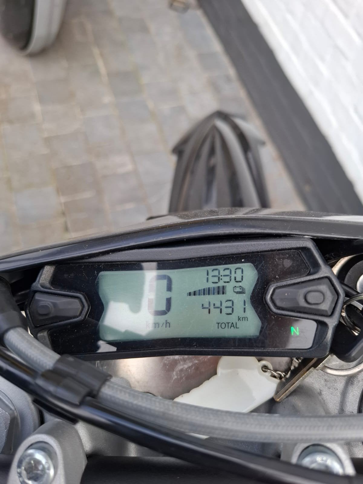 Bromfiets Sherco, 6 versnellingen, Klasse B (45 km/u), 50 cc, Ophalen