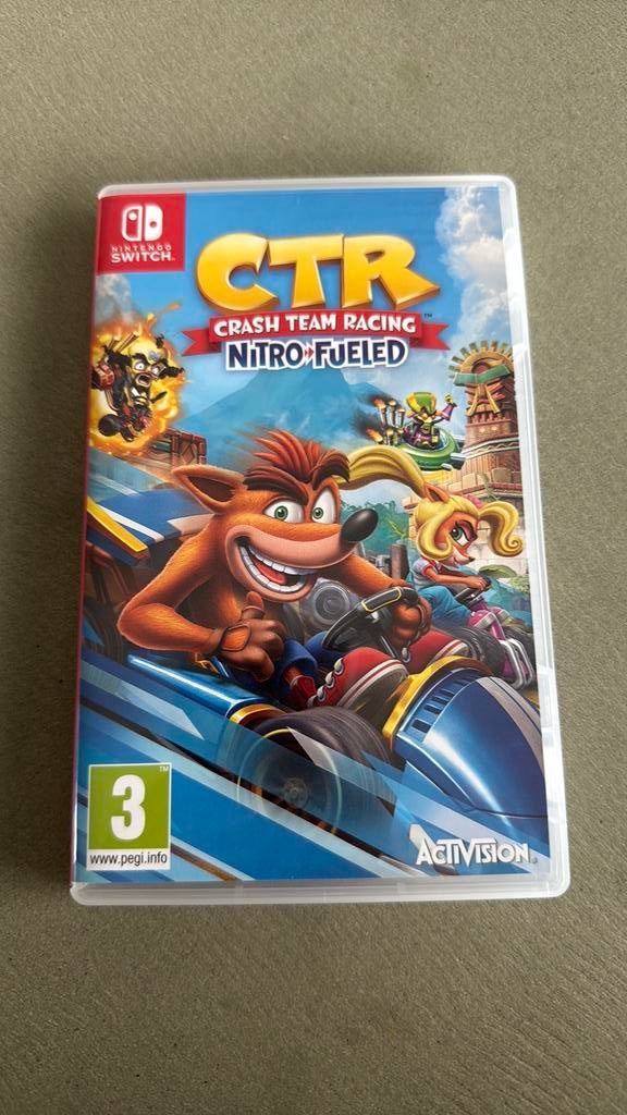 Nintendo Switch Crash Team Racing Nitro Fueled, Consoles de jeu & Jeux vidéo, Online, Enlèvement ou Envoi, Comme neuf, Course et Pilotage