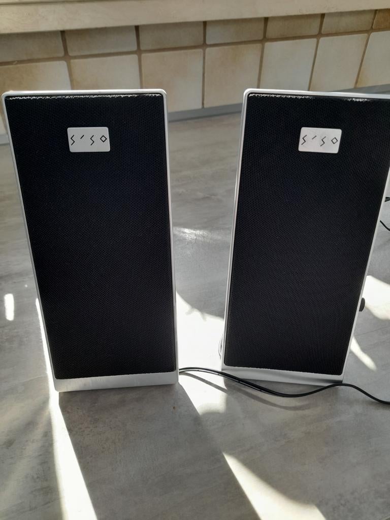 2 mooie compacte pc speakers, Ophalen of Verzenden