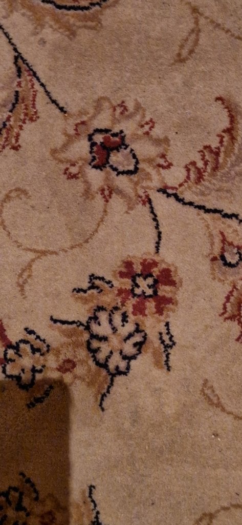 Tapijt, Ophalen, Gebruikt, Beige, 200 cm of meer