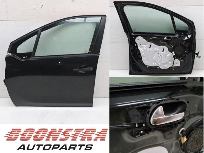 Portière 4portes avant gauche d'un Peugeot 208 (KTV), -, 3 mois de garantie, Utilisé, Porte