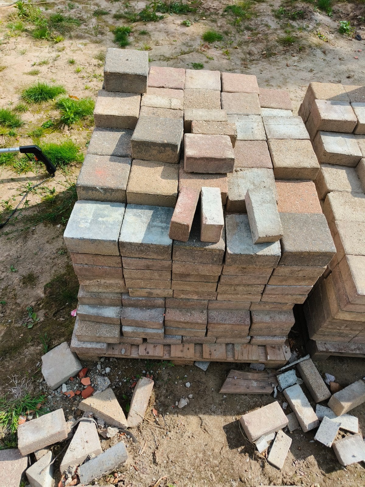 Betonklinkers 16x16, Tuin en Terras, Tegels en Klinkers, Ophalen