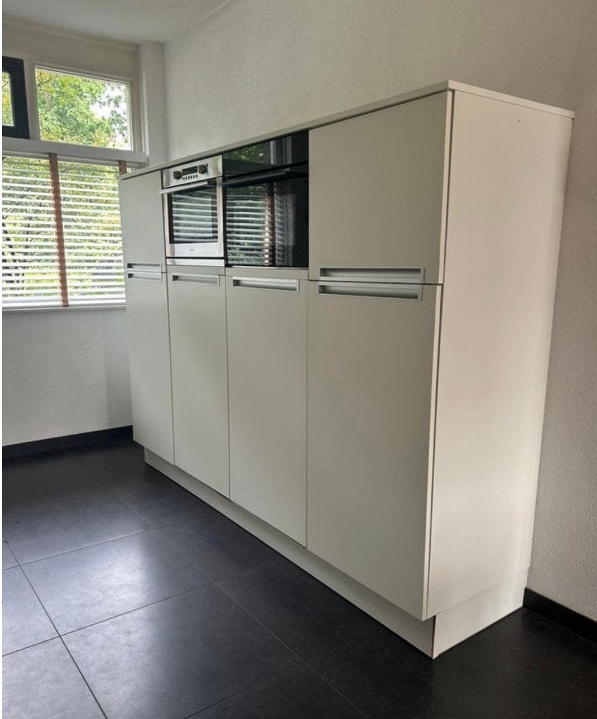 ✨ BRUYNZEEL KEUKEN MET KASTENWAND+APPARATUUR  ✨, Huis en Inrichting, Wit, Dubbelwandige keuken, Ophalen of Verzenden, Zo goed als nieuw