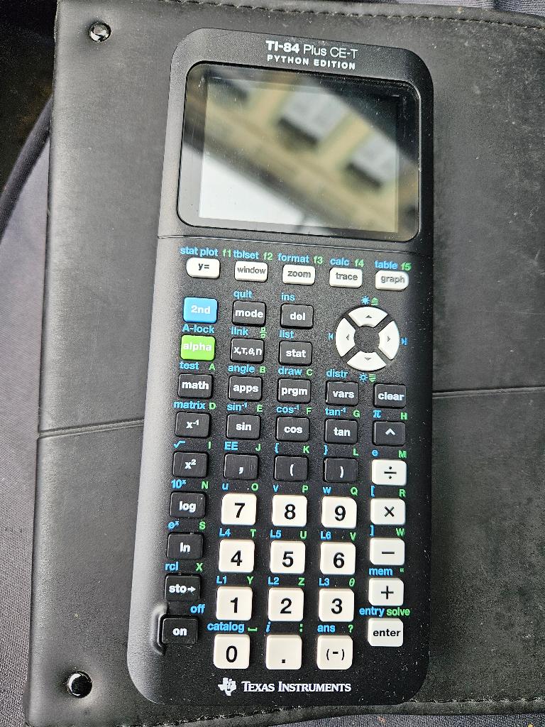 Calculatrice TI-84 Plus CE-T PYTHON EDITION, Diversen, Rekenmachines, Ophalen of Verzenden, Zo goed als nieuw