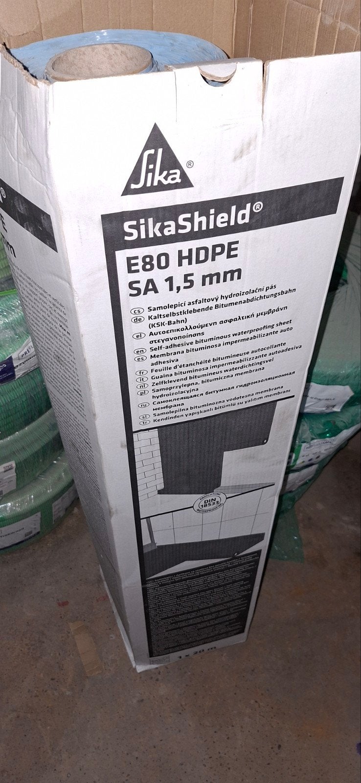 sika shield, Enlèvement, Neuf