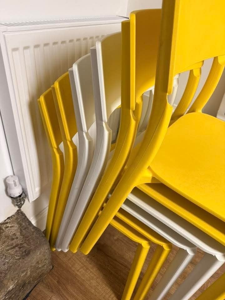 Chaises ikea Janinge bon état, Maison & Meubles, Chaises, Enlèvement