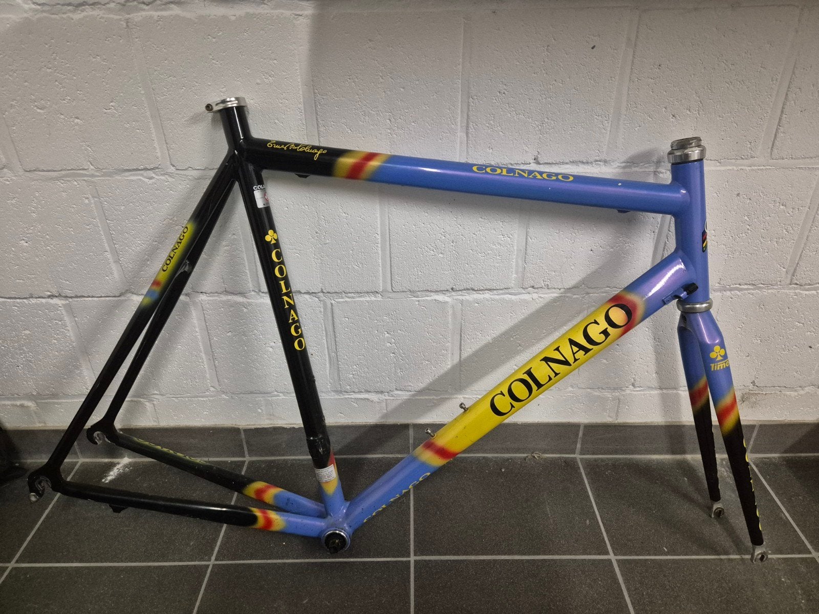 Colnago Time frame, Enlèvement