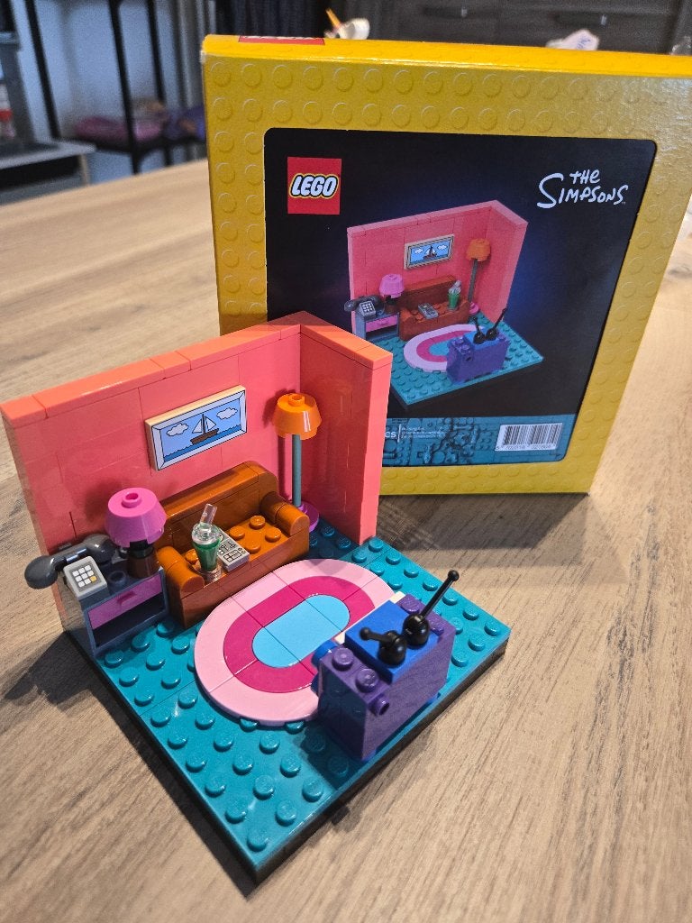lego the simpsons  woonkamer 6578424 Limited edition, Enfants & Bébés, Jouets | Duplo & Lego, Neuf, Enlèvement ou Envoi, Lego