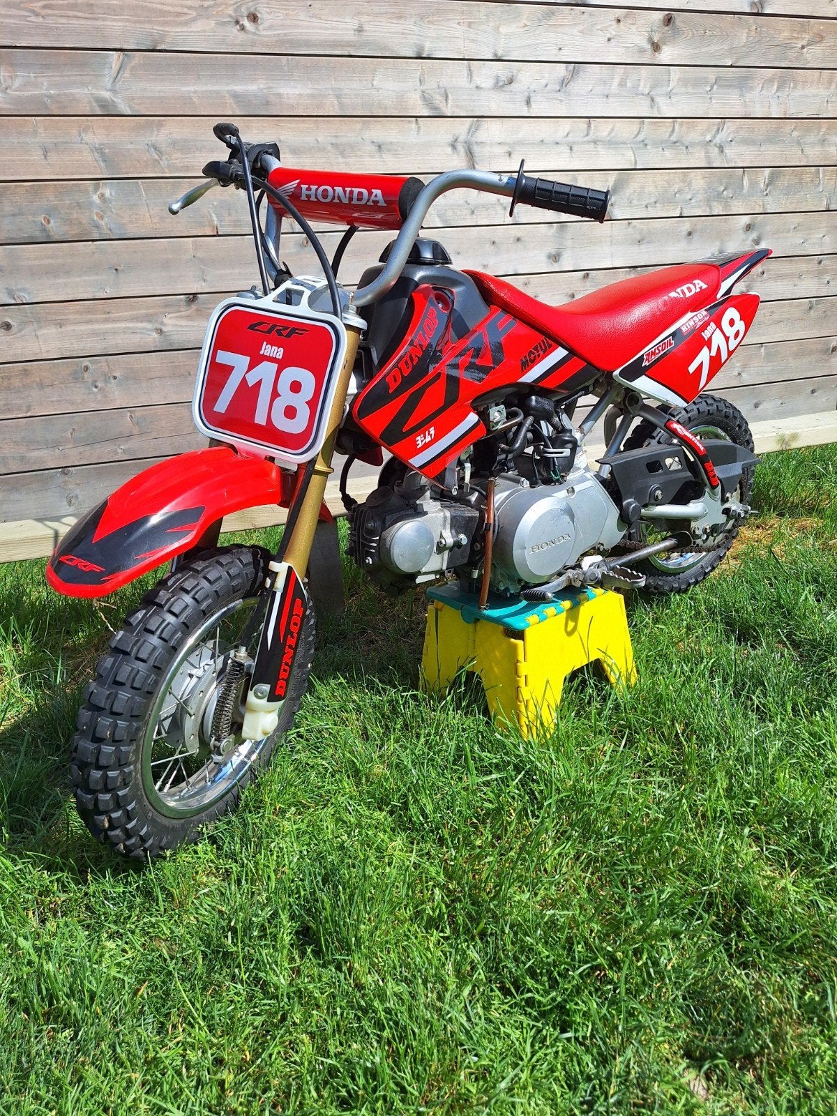 Honda crf 50cc, Enlèvement