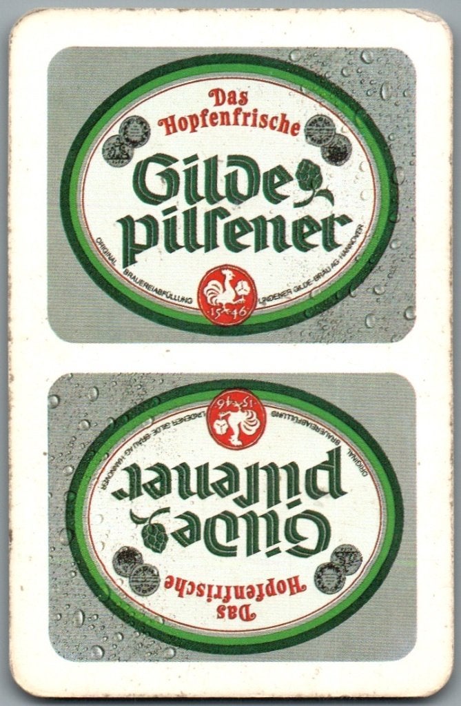 speelkaart - LK16023 - Gilde, Ophalen of Verzenden, Zo goed als nieuw, Speelkaart(en)