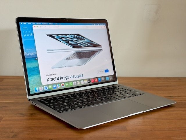 MacBook Air 13" M1 Space Gray in topstaat met 512GB SSD, Informatique & Logiciels, Apple Macbooks, Enlèvement ou Envoi, 512 GB
