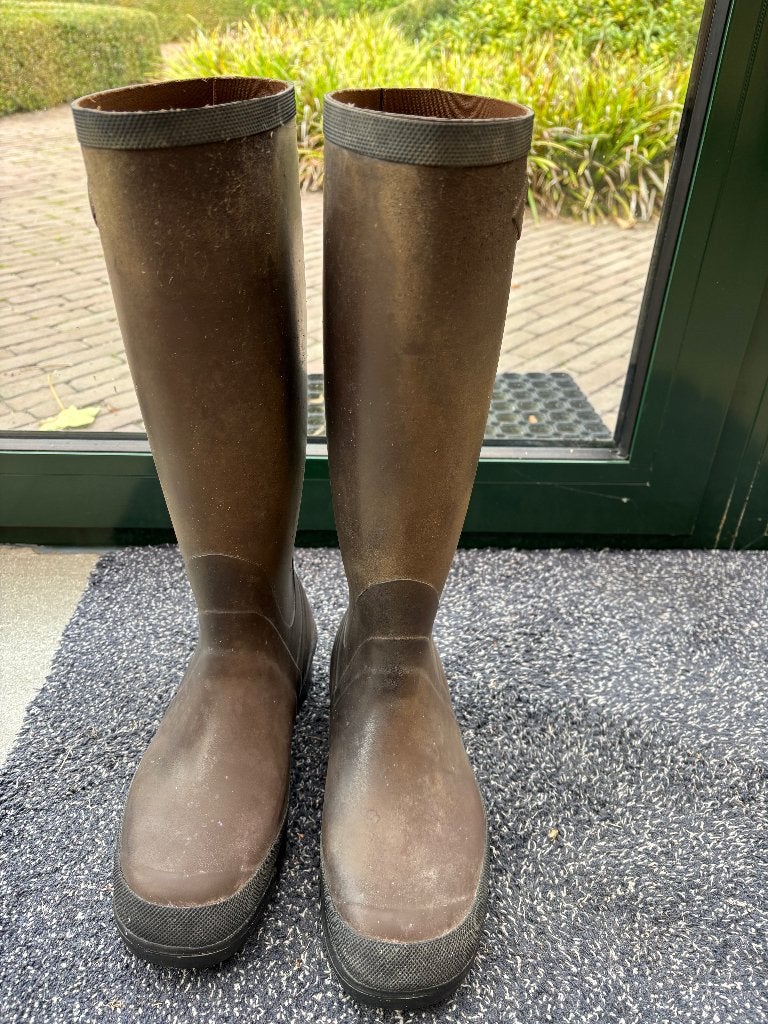 Rubberen laarzen, Kleding | Dames, Ophalen, Hoge laarzen, Bruin, Viking
