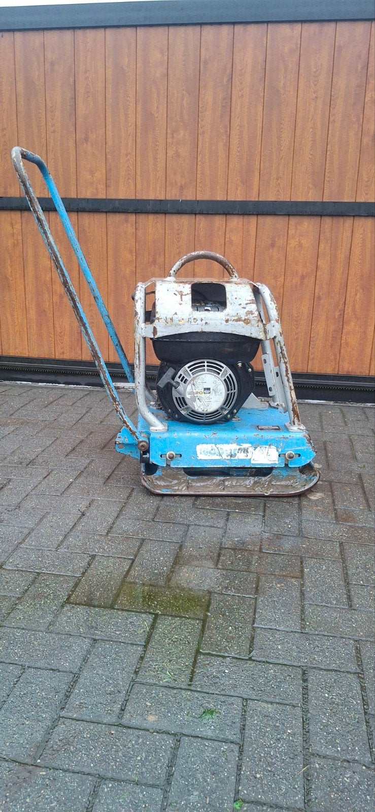 weber cf4  Dieseltrilplaat, Bricolage & Construction, Outillage | Autres Machines, Enlèvement, Utilisé