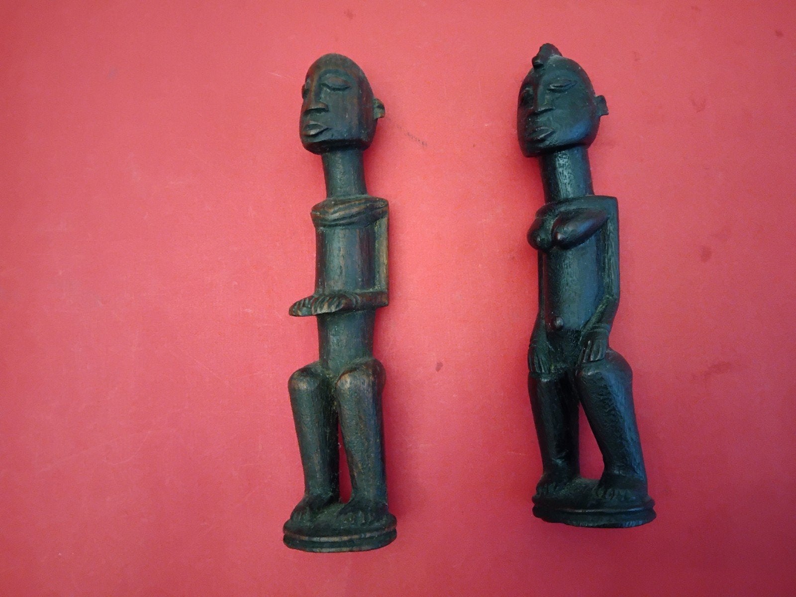 Couple de statues Dogon du Mali, Ophalen of Verzenden