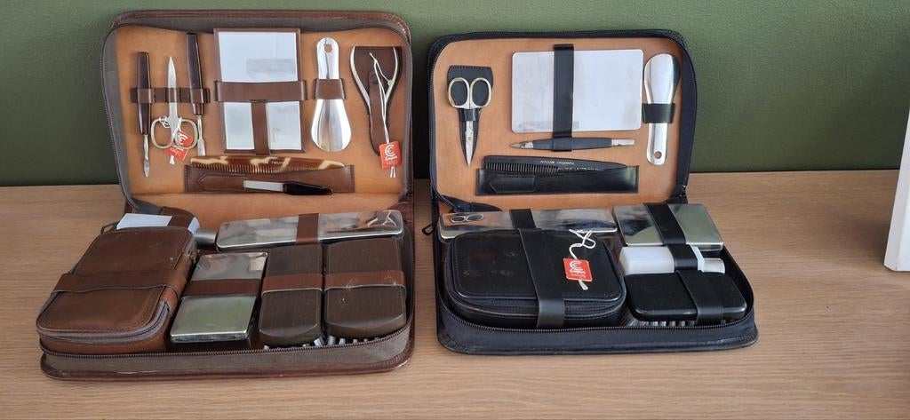 Scheer set vintage, Ophalen