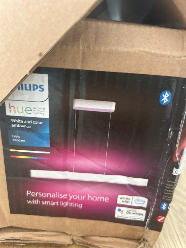 Philips Ensis pendant wit, Ophalen, Zo goed als nieuw, Metaal