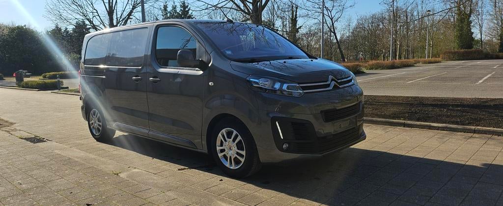 Citroen Jumpy 2.0 Hdi Automaat Bj.2017 Met 128.000 Km., Leder, Bedrijf, Jumpy Combi, Zilver of Grijs