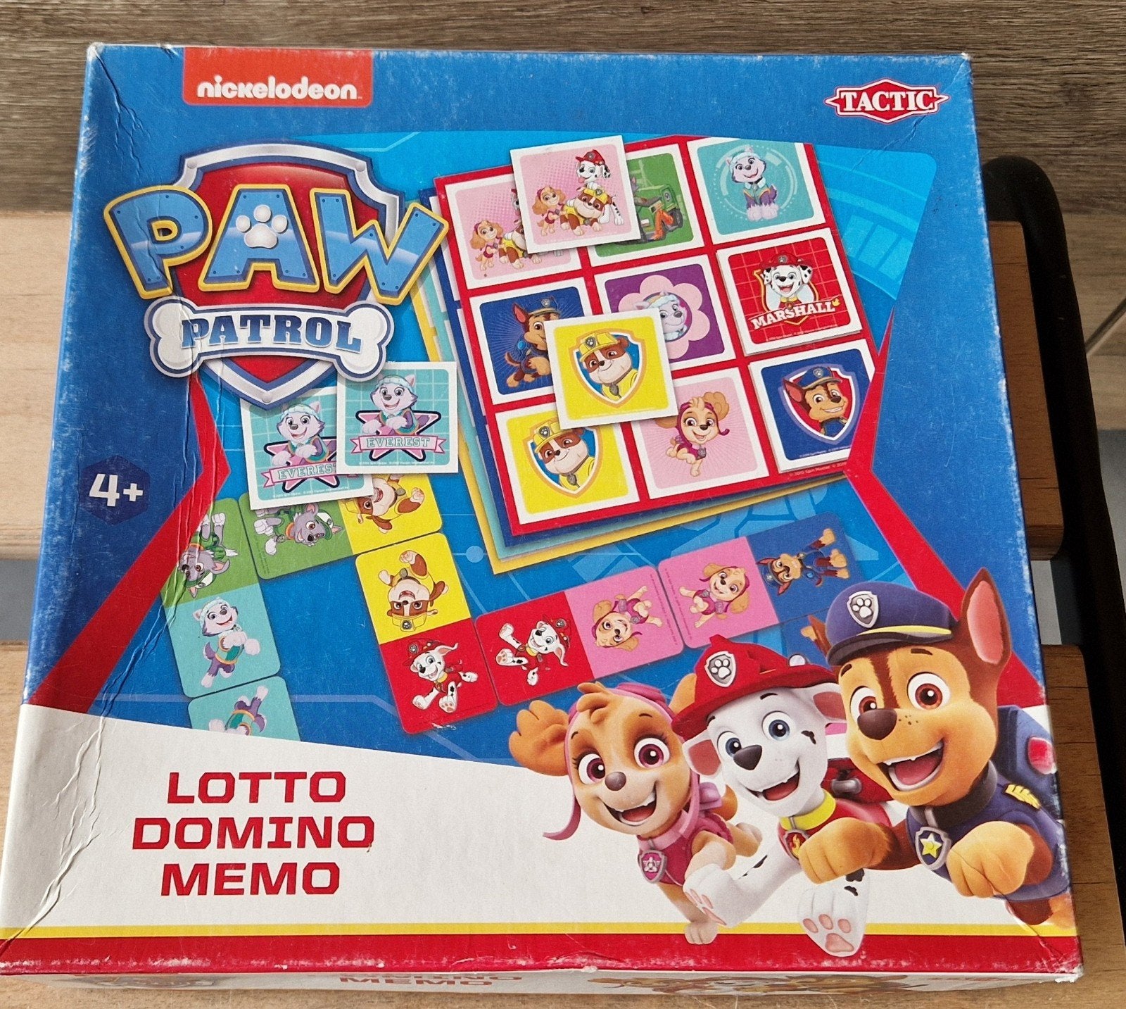 Lotto-domino-memo van Paw Patrol, Kinderen en Baby's, Ophalen, Zo goed als nieuw