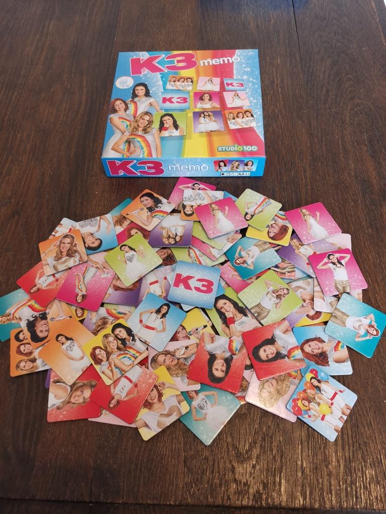 K3 Memory - Gezelschapsspel, Hobby en Vrije tijd, Een of twee spelers, Ophalen, Zo goed als nieuw, Studio 100