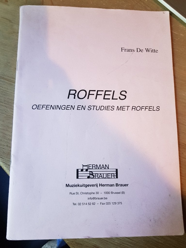 Roffels boek Frans De Witte, Boeken, Instrument, Fans De Witte, Ophalen, Gelezen