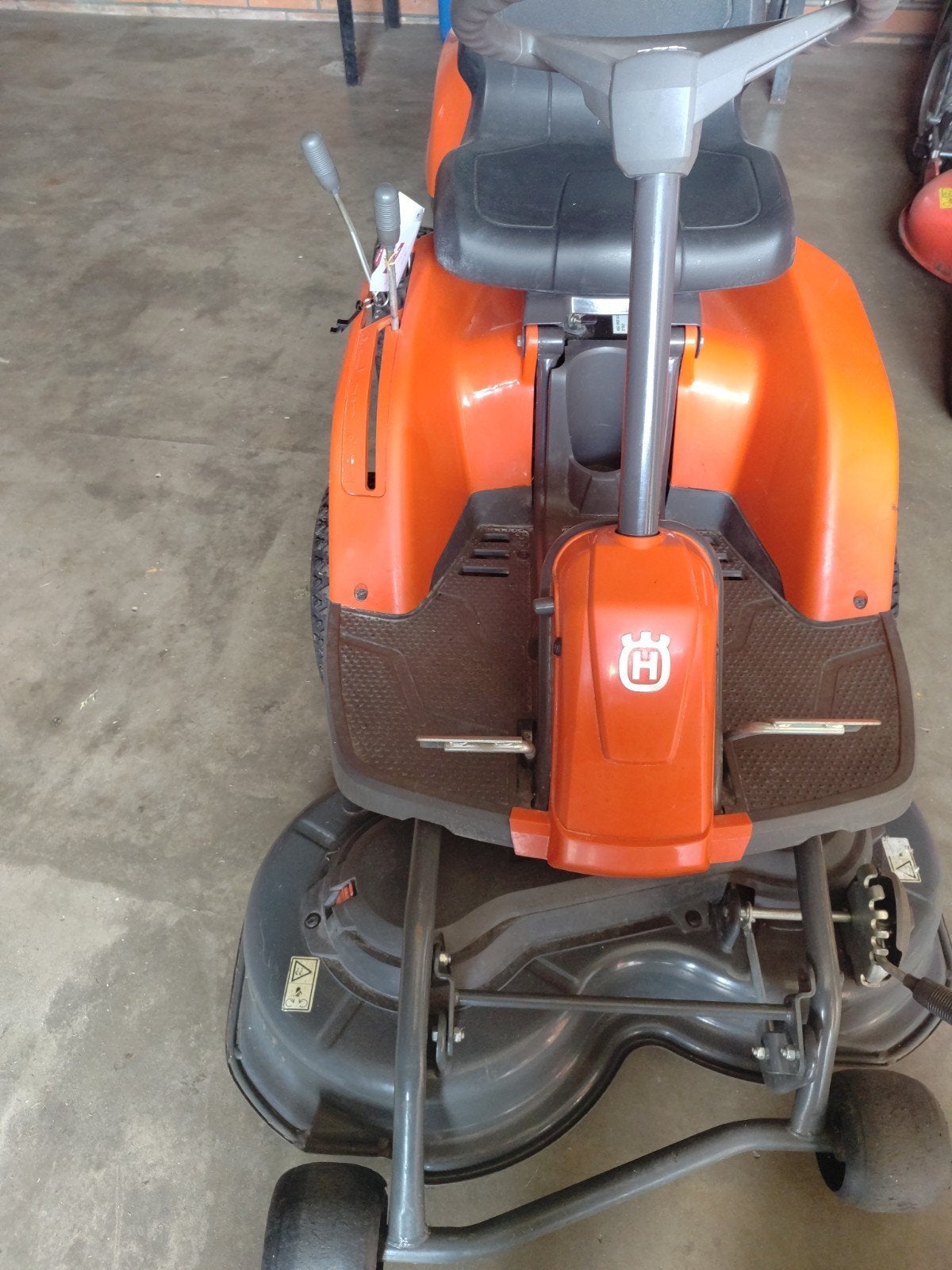 Husqvarna rider, Tuin en Terras, Ophalen