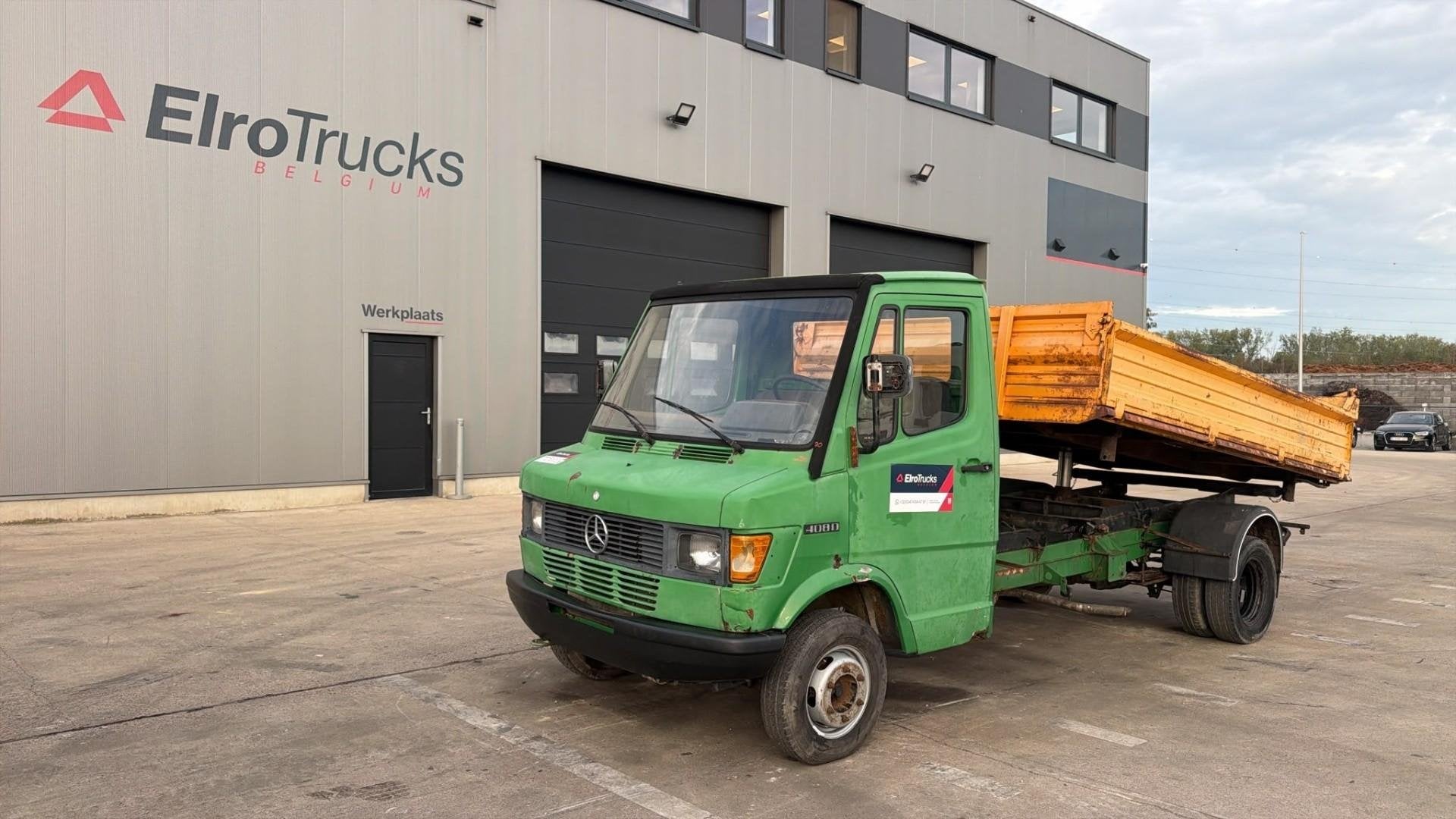 Mercedes-Benz Vario 408 (MANUAL PUMP / TIPPER / POMPE MANUEL, Autos, Euro 2, 80 ch, Achat, Entreprise