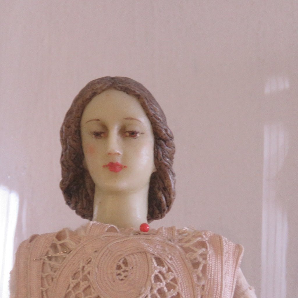 Vintage Victoriaanse Engel was kant, Antiek en Kunst, Ophalen of Verzenden
